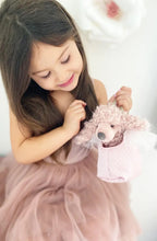 PRETTY POODLE PLUSH TOY IN PURSE 'OPHELIA'