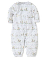 Noah’s Ark Print Conv. Gown, Blue