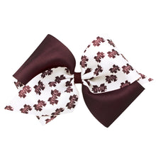 MSU Color Block Bow
