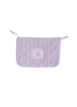 Purple Ballet Quilted Luggage
