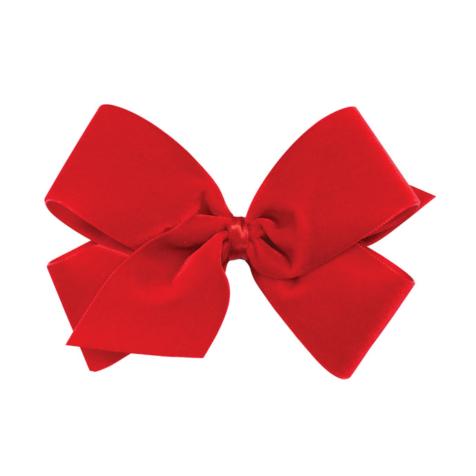 Small King Velvet Bow