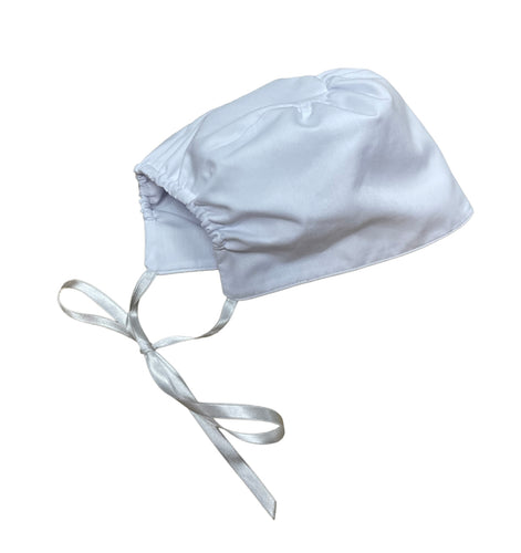 White Baby Hat