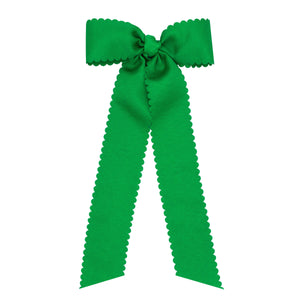 Medium Scallop Trim Longtail Bow
