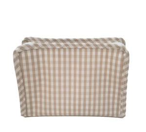 Roadie Small- Gingham Khaki