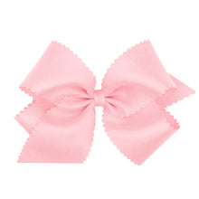 King Grosgrain Scalloped Edge Bow(9795)