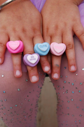 CANDY HEART RING