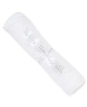 Kissy Basics Blanket, white/blue