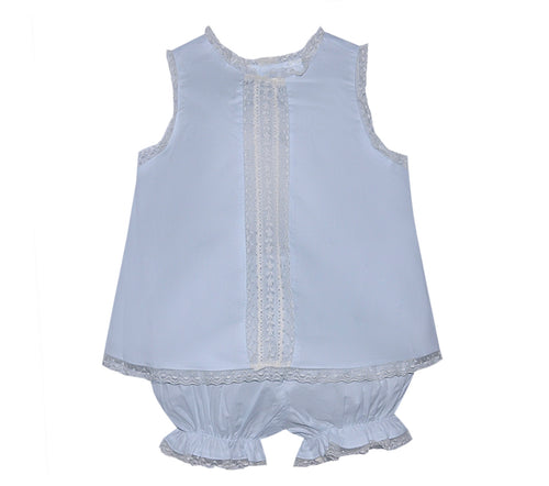 Blue Anna Bloomer Set