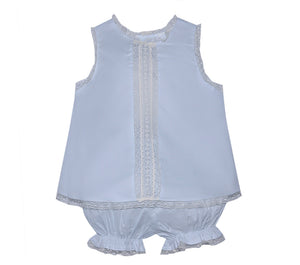 Blue Anna Bloomer Set