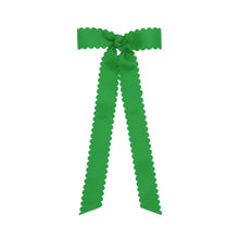 Mini Scallop Trim Longtail Bow