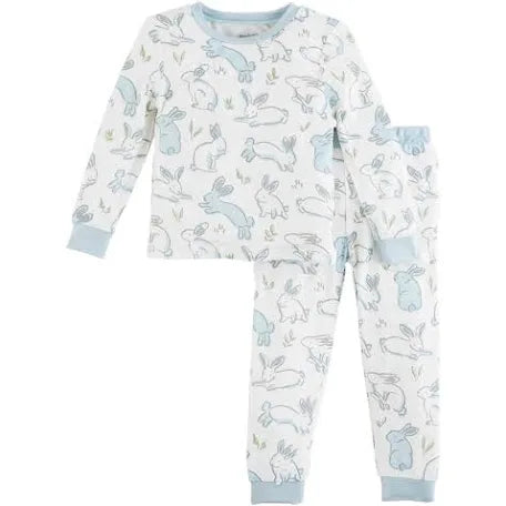 BLUE BUNNY TODDLER PAJAMA SET
