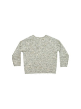 Cozy Heathered Knit Set, Fern