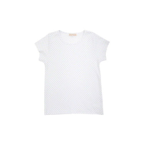 Plain Jayne Play Shirt Park Scott Periwinkle Micro Dot