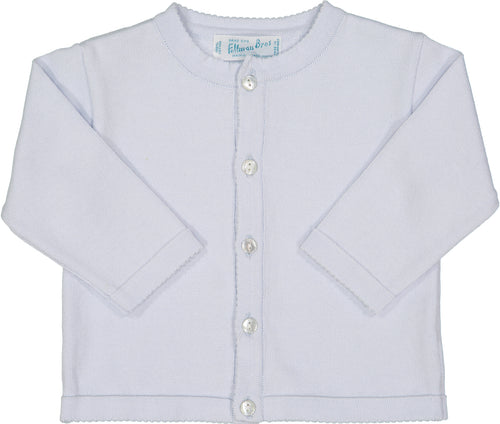 Classic Cardigan, Light Blue