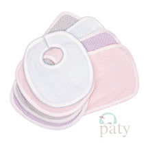 Paty Bib & Burp Set, Pink
