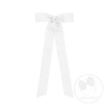 Mini Scallop Trim Longtail Bow
