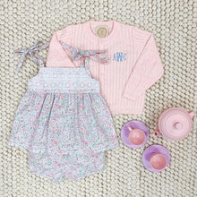 Cambridge Cable Knit Cardigan Palm Beach Pink
