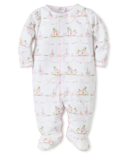 Pink Noah's Print Footie