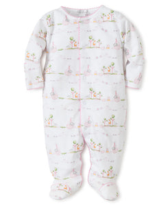 Pink Noah's Print Footie