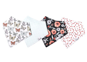 Copper Pearl Bandana Bib Set