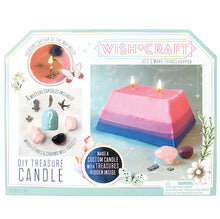 Wish*Craft DIY Treasure Candle w Stones & Charms