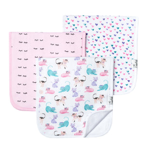 Copper Pearl Burp Cloth Set