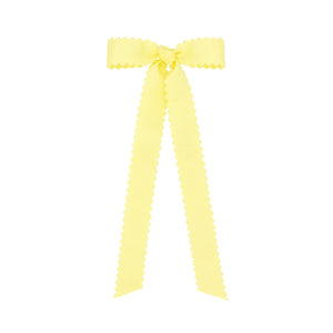 Mini Scallop Trim Longtail Bow