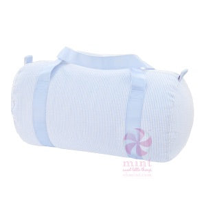 Seersucker Duffel Bag