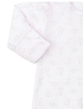 Gingham Bunnies Footie, Pink