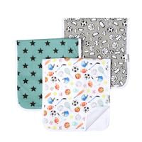 Copper Pearl Burp Cloth Set