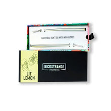 REFLECTIVE KICKSTRANDS - LIT LEMON