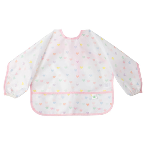 Hearts Toddler Cover Everything Bib