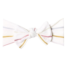 Copper Pearl Knit Headband Bow(prints)