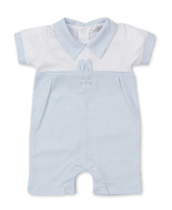 Bunny Burrows Short Playsuit, Light Blue
