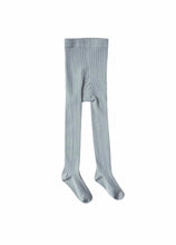 Solid Ribbed Tights