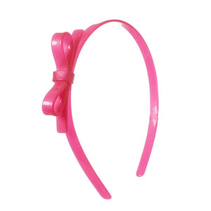 Acrylic Headbands Thin Bow