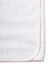 White/Pink New Kissy Dots Print Blanket