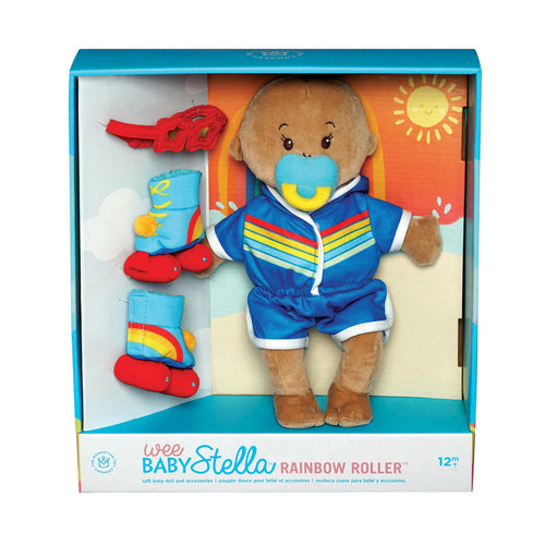 Wee Baby Stella beige doll Rainbow Roller