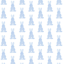 Blue Bunny Tails Parker Zipper Pajama