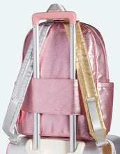 Pink/Silver Metallic Backpack Kane Travel