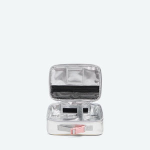 Pink/Silver Metallic Rodgers Lunch Box