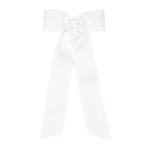 Medium Scallop Trim Longtail Bow