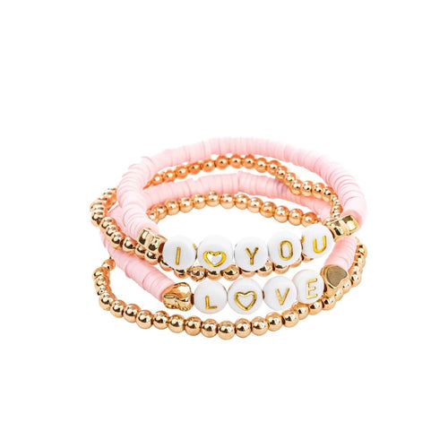 PINK LOVE BRACELETS