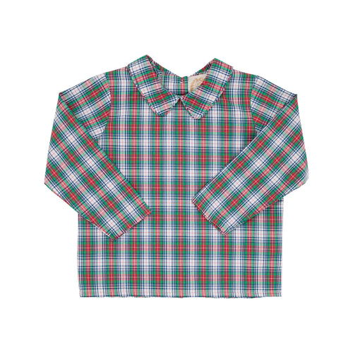 Peter Pan Collar Shirt Prestonwood Plaid