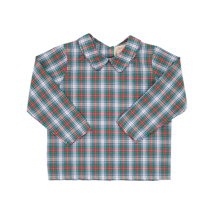 Peter Pan Collar Shirt Prestonwood Plaid