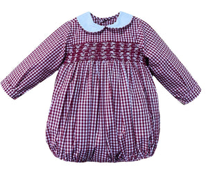 Burgundy Ellis Boy Bubble