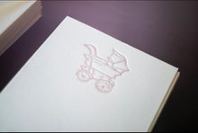 PIXIE LILY CARRIAGE GIFT ENCLOSURES: PINK