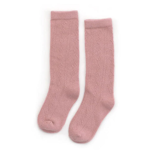Blush Fancy Knee High Socks