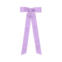 Mini Scallop Trim Longtail Bow