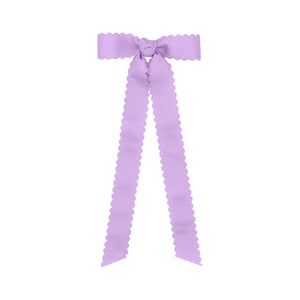 Mini Scallop Trim Longtail Bow